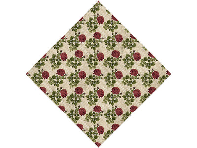 Realistic Roses Gothic Vinyl Wrap Pattern