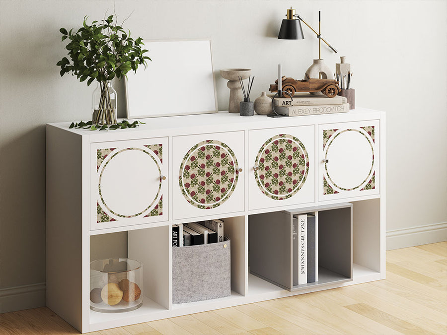 realistic roses gothic DIY Furniture Stickers