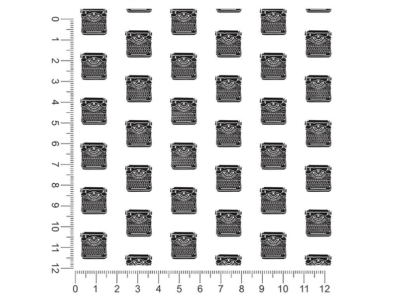 realistic typewriter hobby 1ft x 1ft Craft Sheets