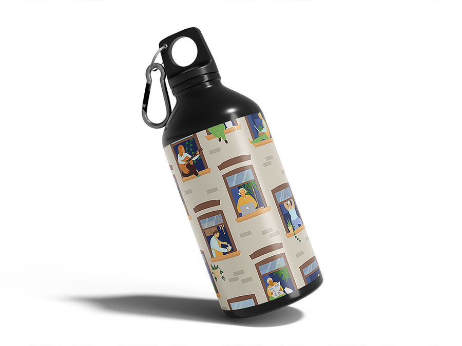 Water Bottle DIY Stickers