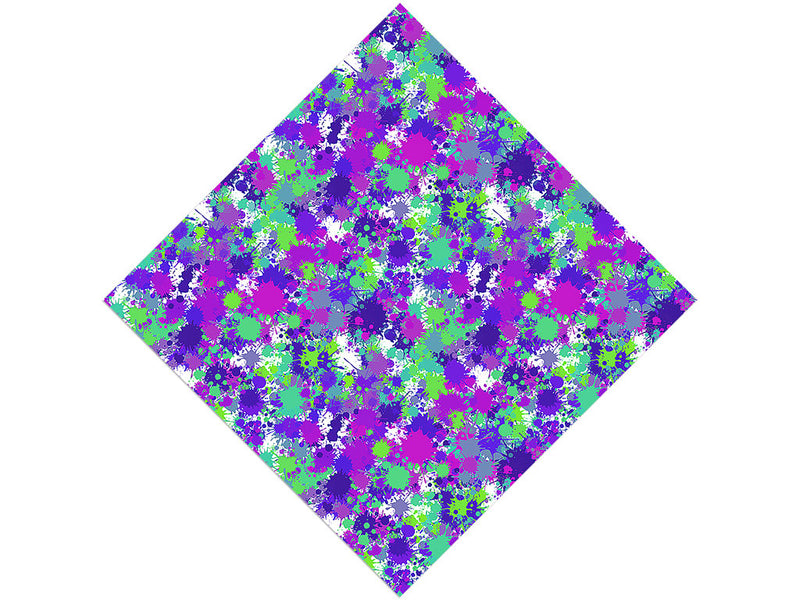 Rebel Yell Paint Splatter Vinyl Wrap Pattern