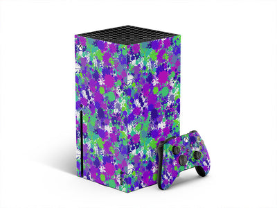 rebel yell paint splatter XBOX DIY Decal