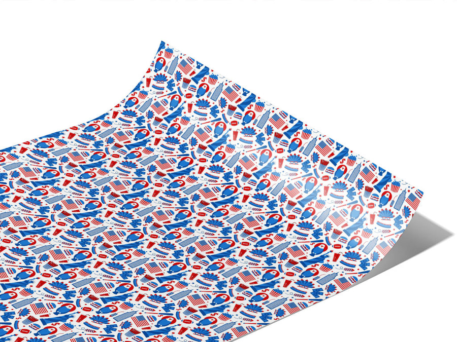 Recognized Symbols Americana Vinyl Wraps~Rwraps Series 914 Digitally Printed Vinyl Wrap~1