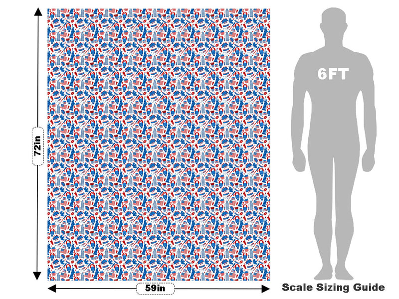Recognized Symbols Americana Vehicle Wrap Scale~Rwraps Series 914 Recognized Symbols Americana Measurements~2