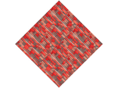 Red  Brick Vinyl Wrap Pattern