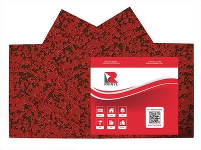 red alloy rust Craft Vinyl Sheet Pack