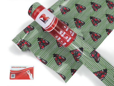 red aposematism bug Craft Vinyl Roll