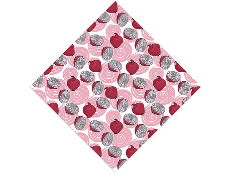 Red Burgermaster Vegetable Vinyl Wrap Pattern