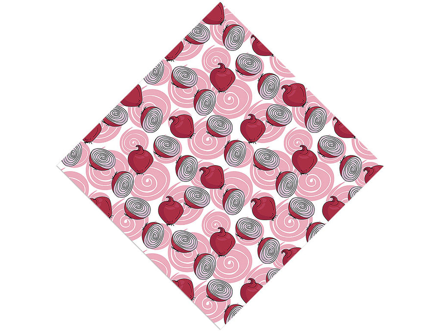 Red Burgermaster Vegetable Vinyl Wrap Pattern