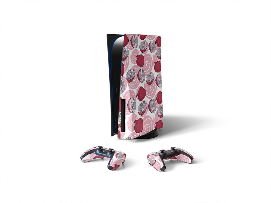 red burgermaster vegetable Sony PS5 DIY Skin