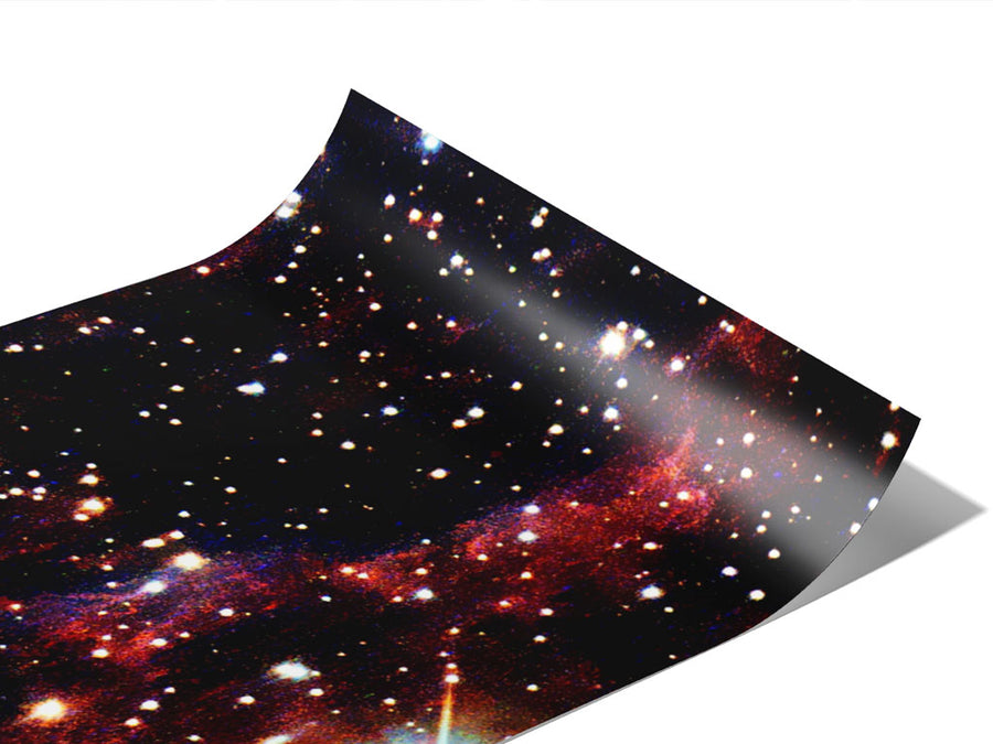 Red Burst Science Fiction Vinyl Wraps~Rwraps Series 914 Digitally Printed Vinyl Wrap~0
