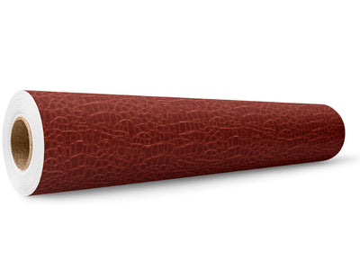 Red Caiman Crocodile Wrap Film Wholesale Roll~Rwraps Series 914 Digitally Printed Vinyl Roll~6