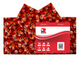 red calvaria skull and bones Craft Vinyl Sheet Pack