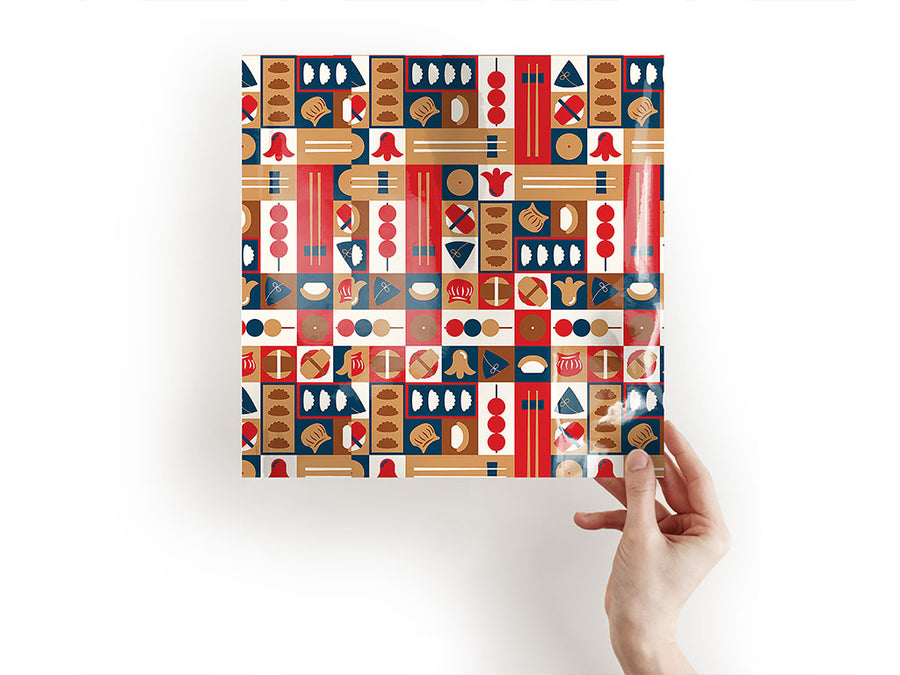 red chopsticks japanese Craft Sheets