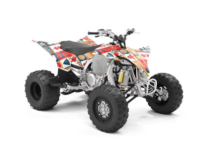 Red Chopsticks Food ATV Wrapping Vinyl