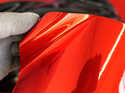 Rwrap Red Chrome Film~Rwarps Red Chrome Vinyl Liner~1