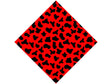 Red Cow Vinyl Wrap Pattern