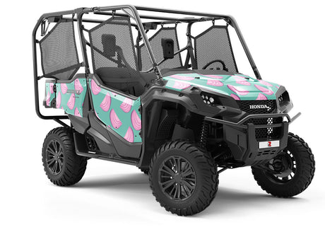 Red Creole Vegetable Utility Vehicle Vinyl Wrap