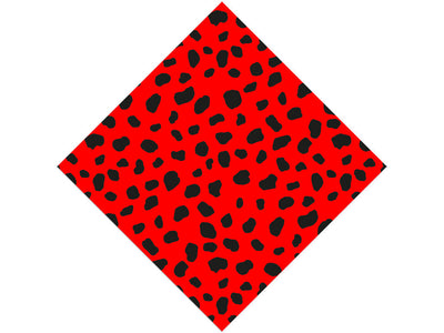 Red Dalmation Vinyl Wrap Pattern