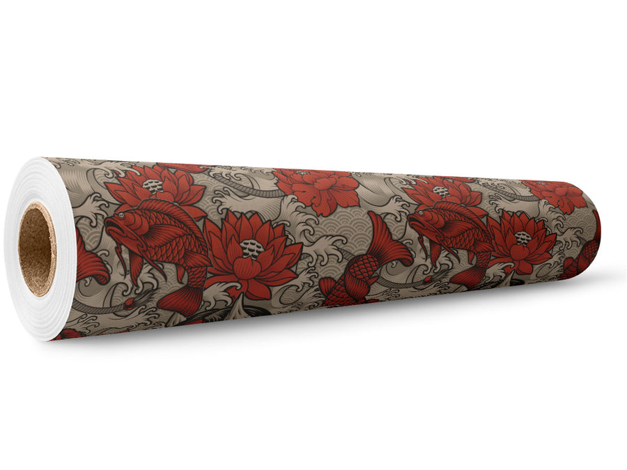 Red Devil Asian Wrap Film Wholesale Roll~Rwraps Series 914 Digitally Printed Vinyl Roll~5