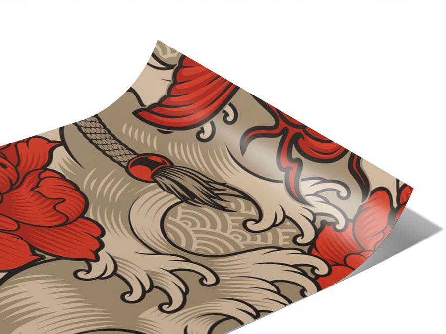 Red Devil Asian Vinyl Wraps~Rwraps Series 914 Digitally Printed Vinyl Wrap~0