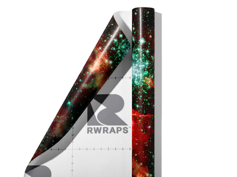 Red Eyes Science Fiction Wrap Film Sheets~Rwraps Series 914 Red Eyes Science Fiction Scrolled Sheet~3