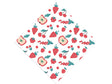 Red Faced Fruit Vinyl Wrap Pattern