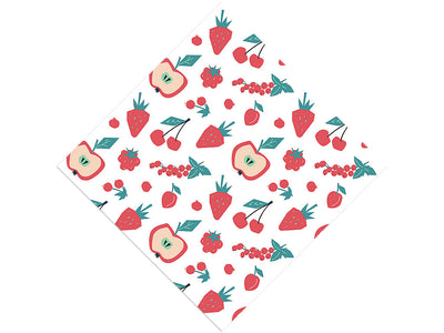 Red Faced Fruit Vinyl Wrap Pattern