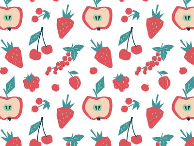 Red Faced Fruit Vinyl Wrap Pattern~Rwraps Series 914 Digitally Printed Vinyl Wrap~0