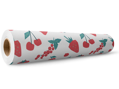 Red Faced Fruit Wrap Film Wholesale Roll~Rwraps Series 914 Digitally Printed Vinyl Roll~5