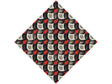 Red Flame Art Deco Vinyl Wrap Pattern