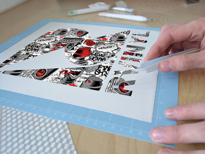 red free style graffiti Easy Weed Craft Vinyl