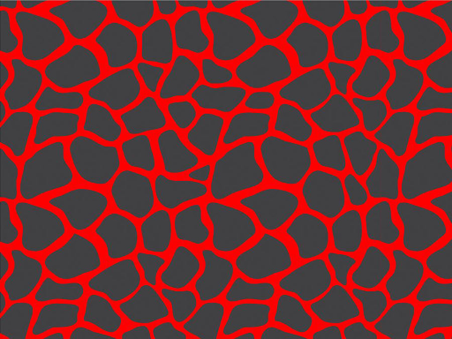 Red Giraffe Vinyl Wrap Pattern~Rwraps Series 914 Digitally Printed Vinyl Wrap~0