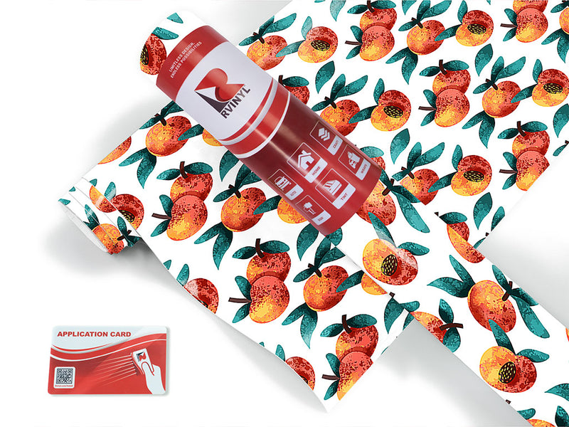 red haven fruit Craft Vinyl Roll