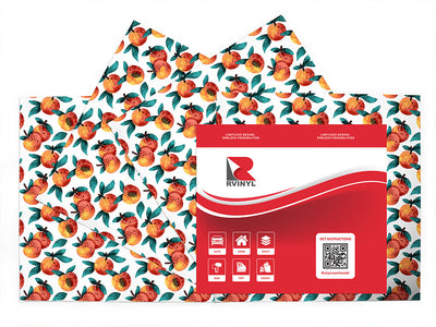 red haven fruit Craft Vinyl Sheet Pack