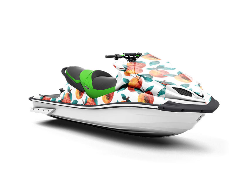Red Haven Fruit Jet Ski Vinyl Customized Wrap