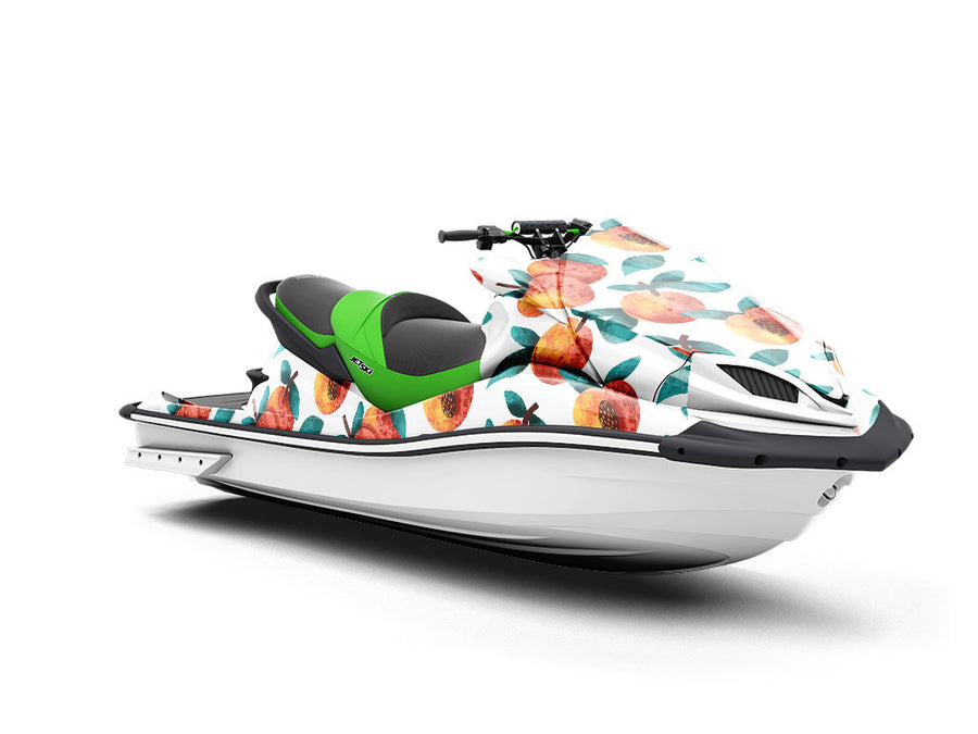 Red Haven Fruit Jet Ski Vinyl Customized Wrap