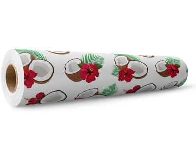 Red Hibiscus Fruit Wrap Film Wholesale Roll~Rwraps Series 914 Digitally Printed Vinyl Roll~5