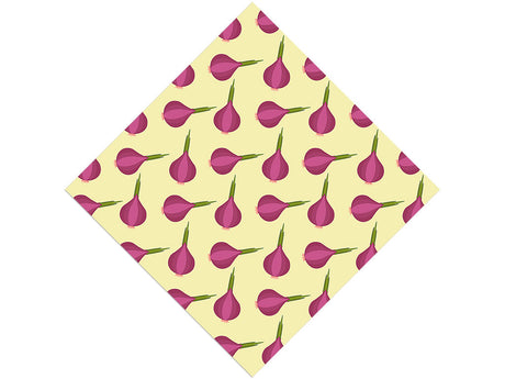Red Italian Vegetable Vinyl Wrap Pattern