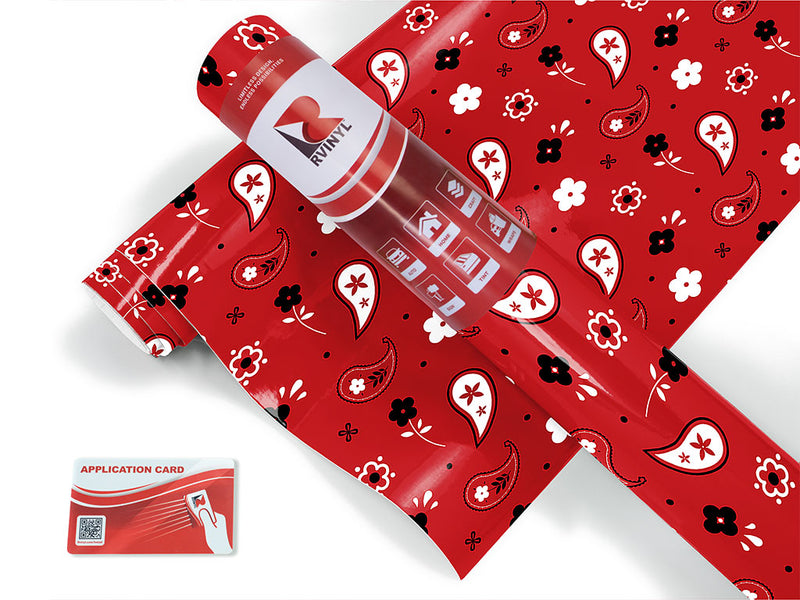 red kerchief toy room Craft Vinyl Roll