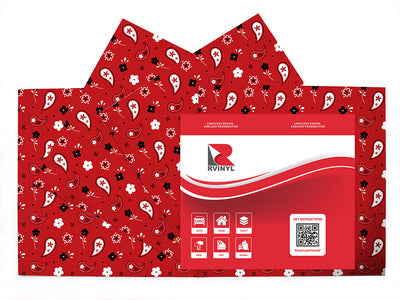 red kerchief toy room Craft Vinyl Sheet Pack