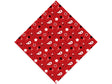 Red Kerchief Toy Room Vinyl Wrap Pattern