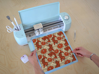 red koi salt water Cricut Compatible Vinyl