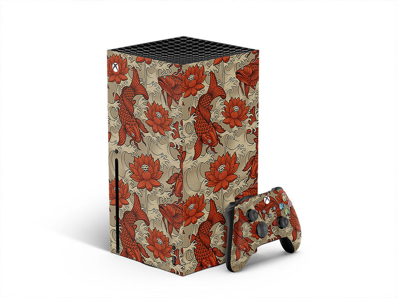 red koi salt water XBOX DIY Decal