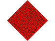 Red Leopard Vinyl Wrap Pattern