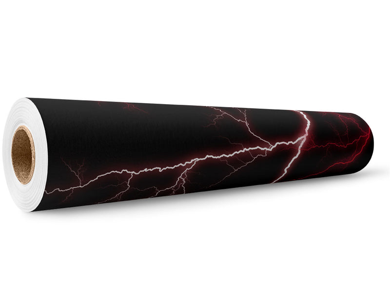 Red Lightning Wrap Film Wholesale Roll~Rwraps Series 914 Digitally Printed Vinyl Roll~6
