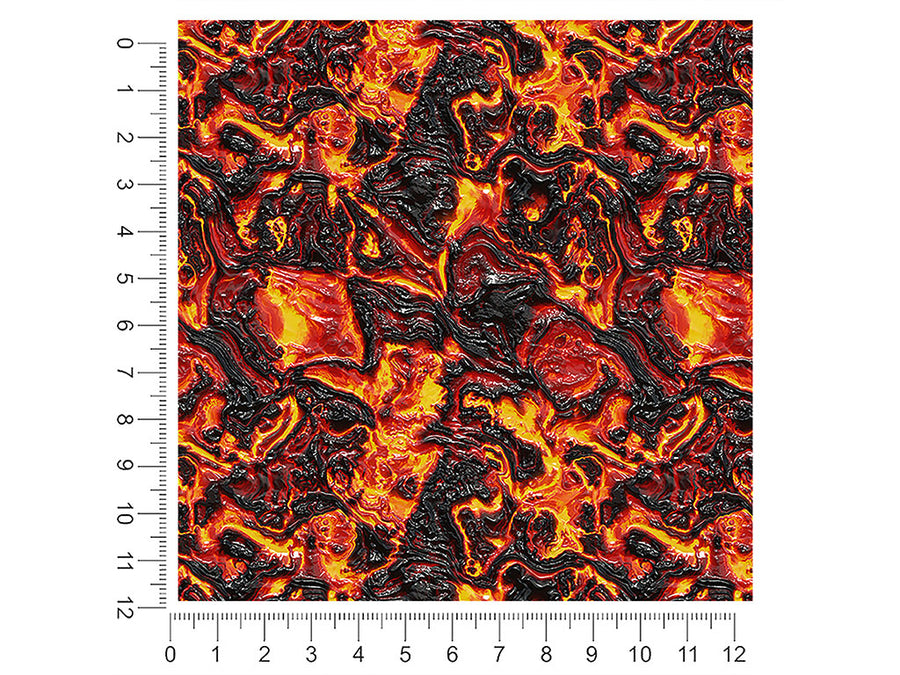 red liquid lava 1ft x 1ft Craft Sheets