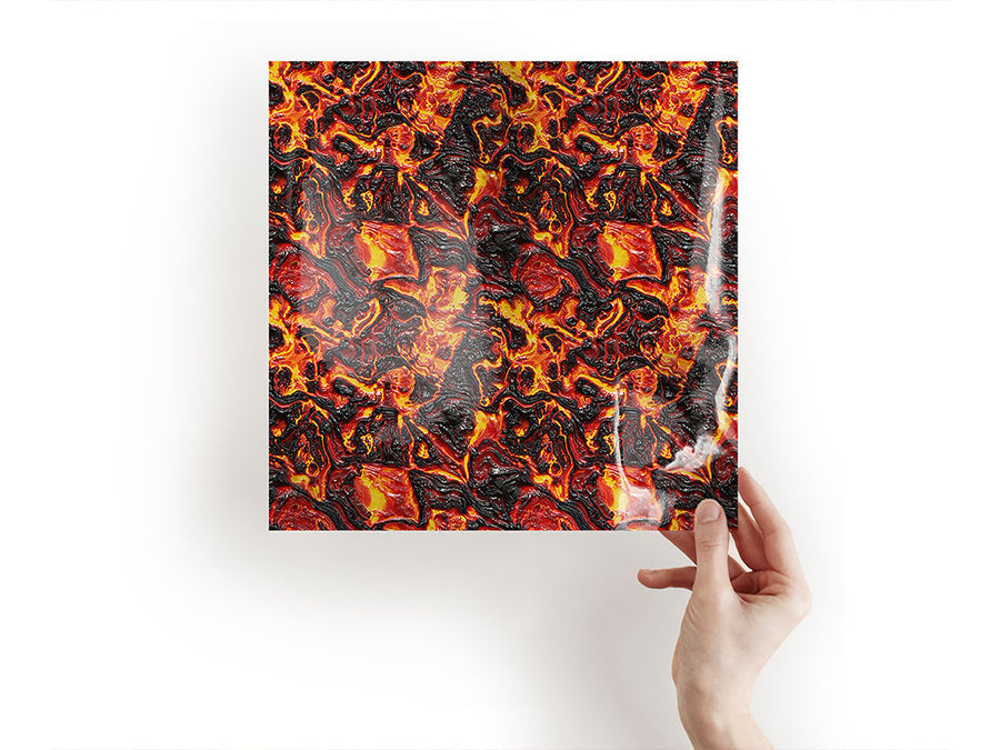 red liquid lava Craft Sheets