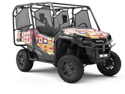 Red Meat Food Utility Vehicle Vinyl Wrap