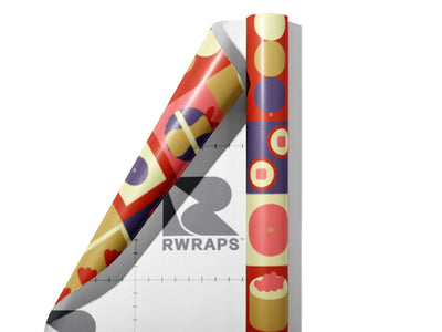 Red Meat Food Wrap Film Sheets~Rwraps Series 914 Red Meat Food Scrolled Sheet~3